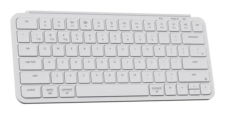 Keychron B1P-K8 tastatur Hjemme/kontor USB + RF Wireless + Bluetooth Elfenben #2