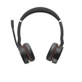 Jabra Evolve 75 Headset Kabel & tr�dl�s Kontor/Callcenter Micro-USB Bluetooth Sort #4