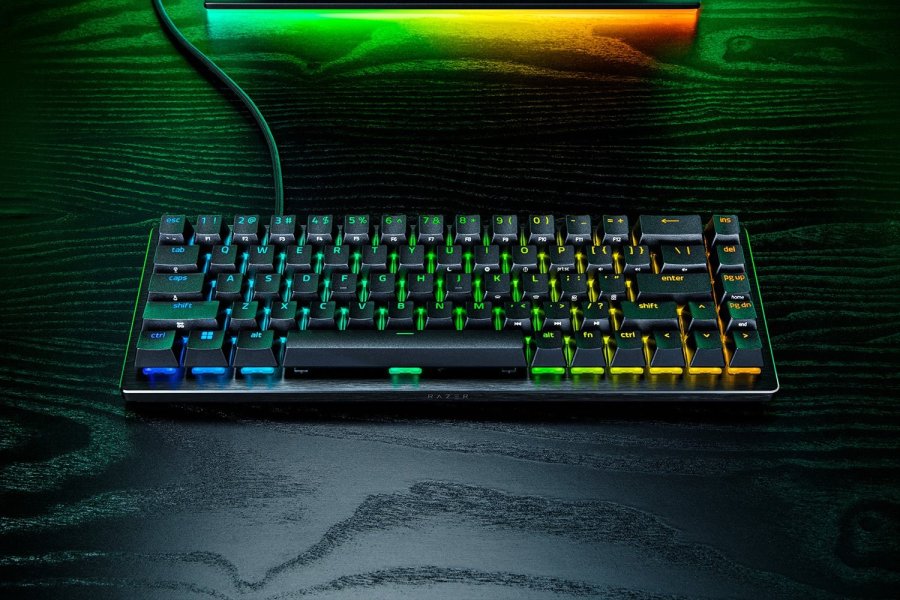 Razer Huntsman V3 HE Magnetic Mini 65% 8KHz tastatur Spil USB QWERTY Engelsk Sort #4