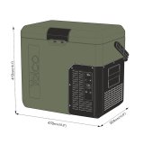 YOLCO ET18 Green Brbart kompressorkleskab #2