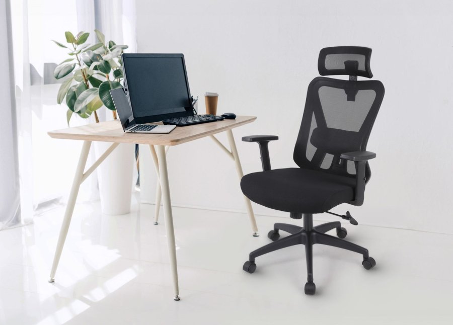Activejet T5 ergonomisk kontorstol sort #4
