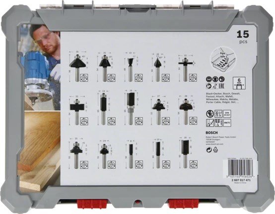 Bosch milling Set Mixed 15tlg. #5