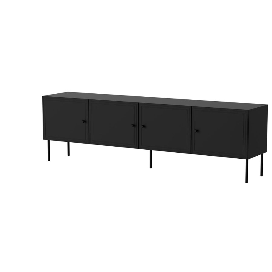 Cama 4D RTV-skab PALAZZO BIS 201x40x60 sort mat #1