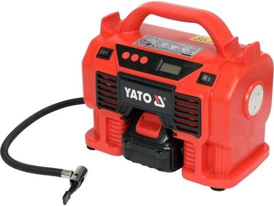Yato YT-23247 luftkompressore 60 W 21 l/min Batteri #1