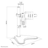 Neomounts FPMA-D550SBLACK skrmbeslag og -stativer 81,3 cm (32
