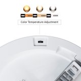 LED plafond panel 7in1 flush mounted ultra slim 30W 3 farver (WW, NW, CW) Led4U LD142 microwave built-in power supply #5
