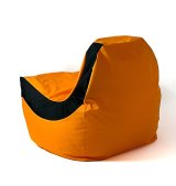 Puf GO GIFT Sort Orange Oxford tejido antidesgarros 140 x 100 x 100 cm 140 x 100 cm #2