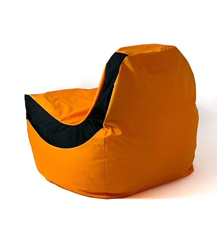 Puf GO GIFT Sort Orange Oxford tejido antidesgarros 140 x 100 x 100 cm 140 x 100 cm #2