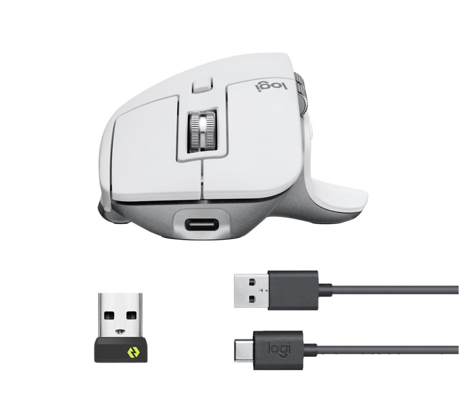 MX Master 3S Optical Mouse, USB, Gr #10