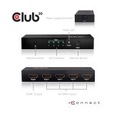 CLUB3D HDMI 2.0 UHD SwitchBox 4 Ports #10