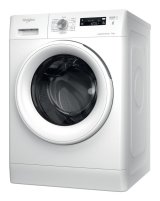 Whirlpool Washing machine | FFS 7469 W EE | Energy efficiency class A | Front loading | Washing capacity 7 kg | 1400 RPM | Depth 57.5 cm | Width 59.5 cm | Display | LED | White #1