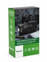 Vakoss FM-3660K N�dradio FM/AM med Dynamo/Lommelygte/Powerbank/Solpanel #2