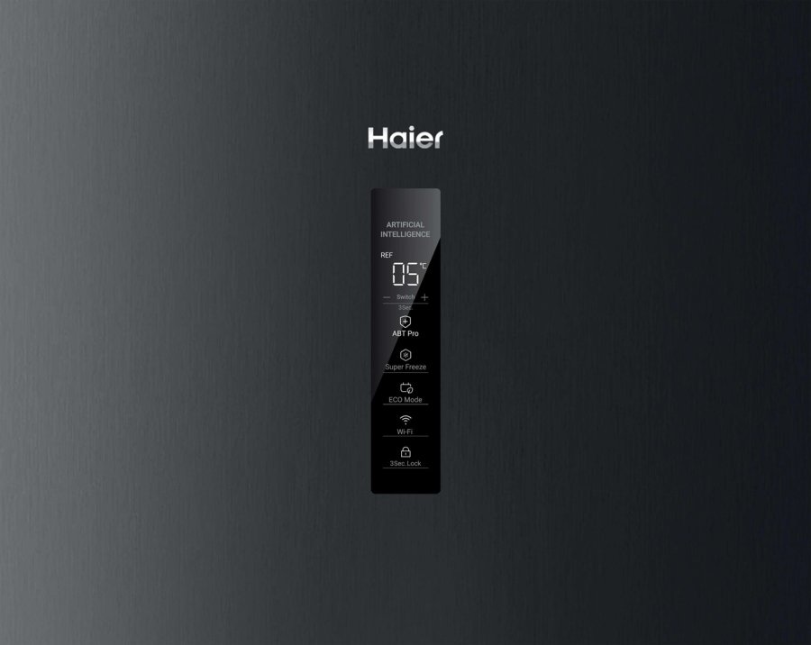 Haier UP 60 Series 7 H4F306DDH1L St�ende fryser Fritst�ende 301 L D Sort #3