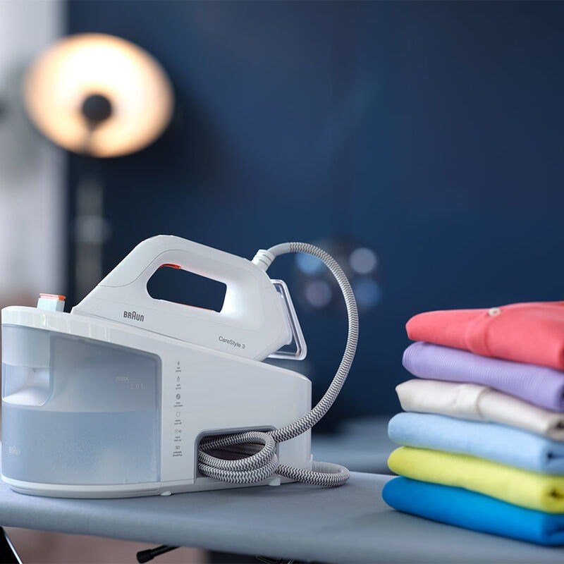 Braun CareStyle 3 IS3132WH 2400 W 2 L EloxalPlus soleplate Orange, Hvid #6