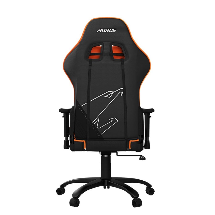 GIGABYTE AGC310 PC gamingstol Polstret sde Sort, Orange #3
