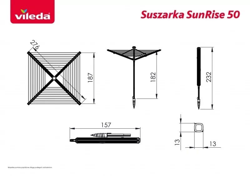 Vileda Sun-Rise Trrestativ #15