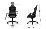 Huzaro HZ-Ranger 6.0 Sort gaming stol til brn #8