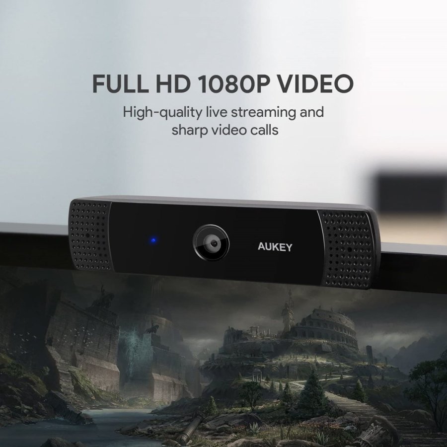 AUKEY PC-LM1E webcam 2 MP 1920 x 1080 pixel USB Sort #5