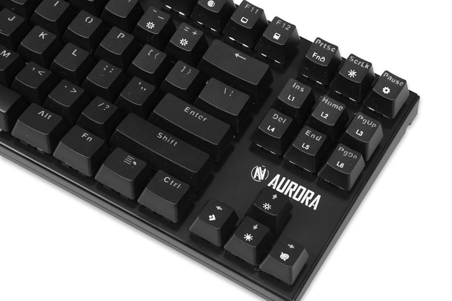 iBox IKGMK2R tastatur Spil USB QWERTY US engelsk Sort #17