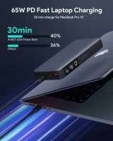 AUKEY PB-Y43 powerbank Lithium 20000 mAh Sort #4