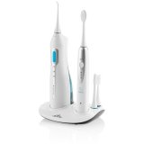 Eta ETA270790000 elektrisk tandb�rste Sonisk tandb�rste Bl�, Rustfrit st�l, Hvid #1