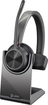 Poly Voyager 4310 UC Monoheadset +BT700 USB-A-adapter + bordoplader #8