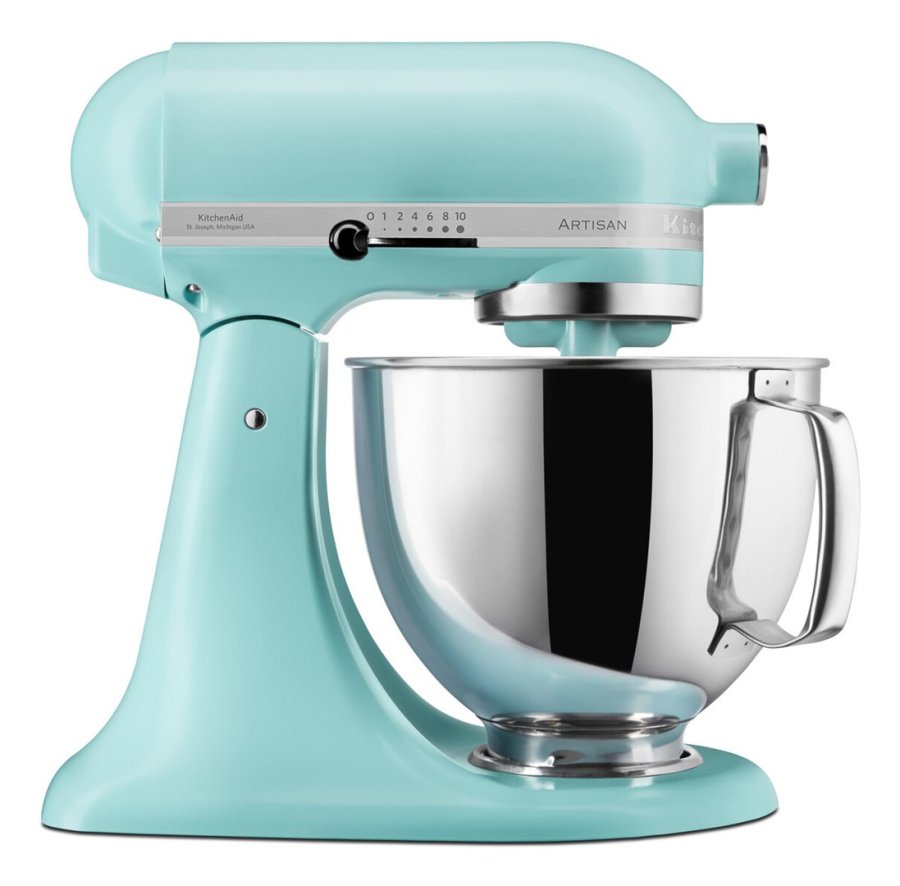 KitchenAid 5KSM125EMI r�remaskine og mikser Bordmixer 300 W Bl� #1
