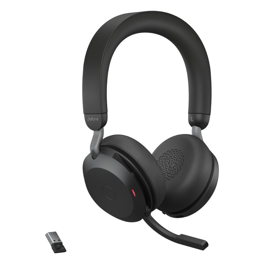 Jabra Evolve2 75 UC Headset BT Over-Ear black USB-A #4