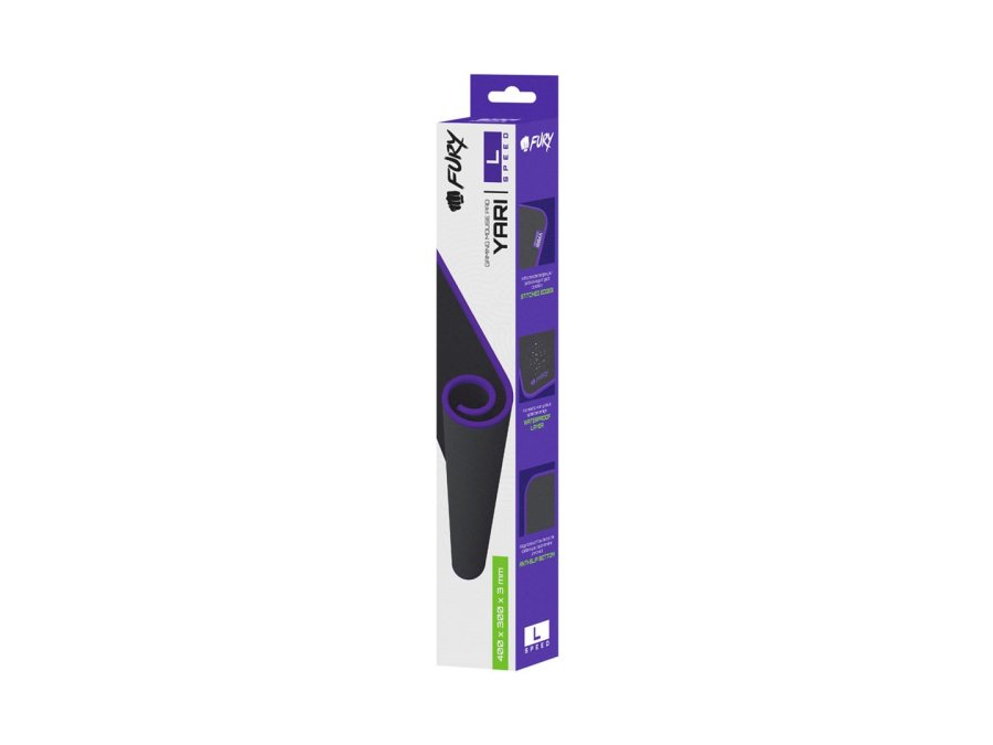 FURY Yari Speed L musem�tte sort 400x300 mm #2