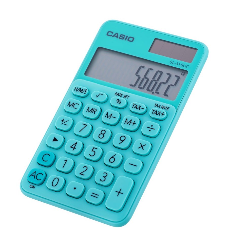 Casio lommeregner SL-310UC-GN grn #7