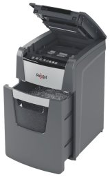 Rexel Optimum AutoFeed+ 130X papirmakulator Krydsmakulering 55 dB 22 cm Sort, Slv #3