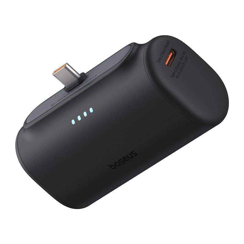 Baseus Compact P10068306113-00 Lithium-ion powerbank 5000 mAh Sort #6