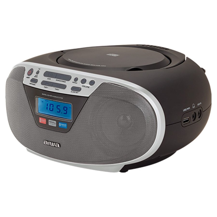 Aiwa BBTU-400SL b�rbar stereosystem Analog & digital 6 W FM S�lv MP3-afspilning #9