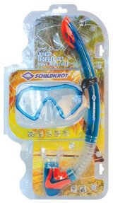 Schildkrt Funsports 940011 dykkemaske Bl, Orange, Transparent Barn #7