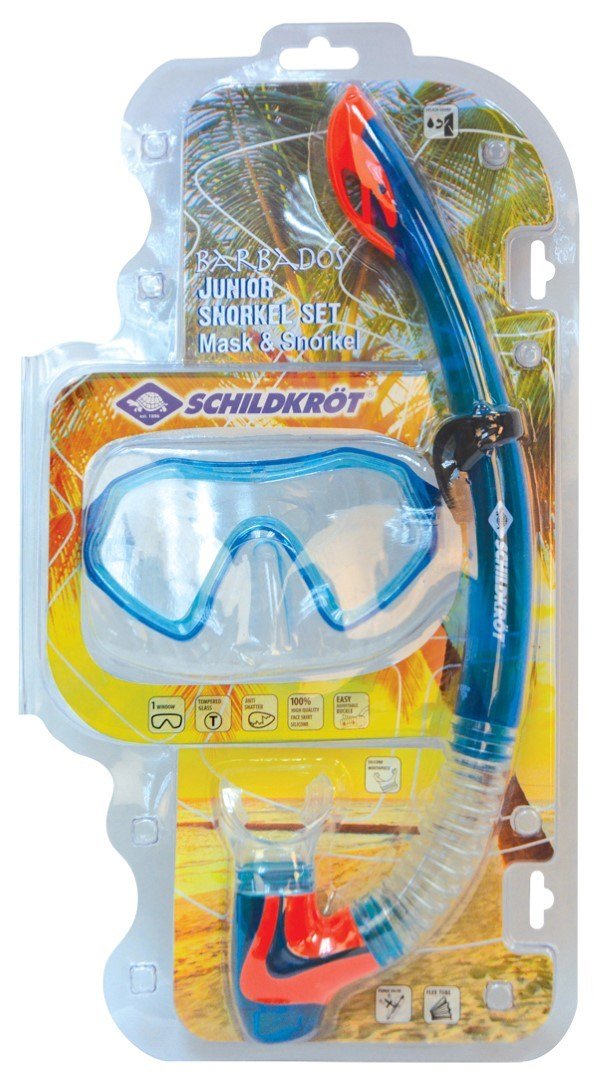 Schildkrt Funsports 940011 dykkemaske Bl, Orange, Transparent Barn #7