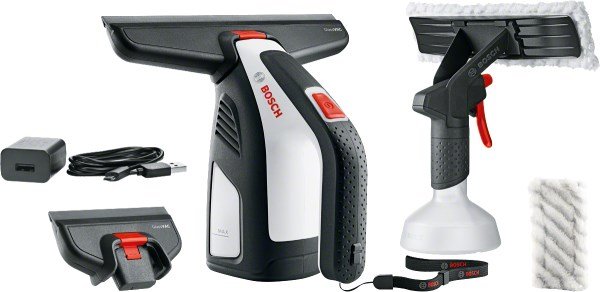 Bosch GlassVAC elektrisk vinduespudser 0,1 L Sort, Rd, Slv #1