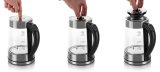 Eta Crystela Digi II elkedel 1,7 L 2200 W Rustfrit st�l, Transparent #4