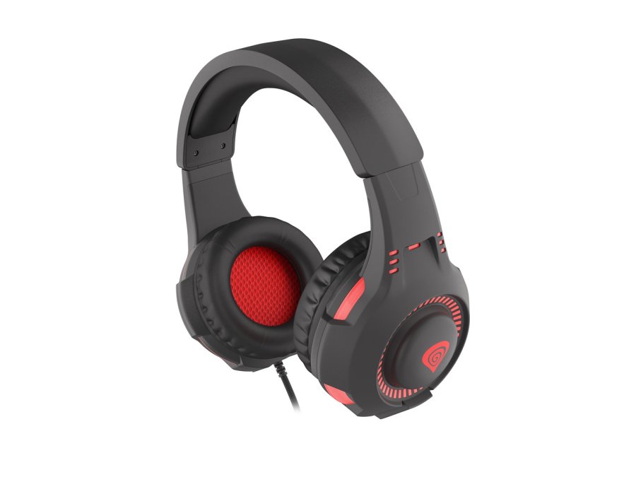 GENESIS Radon 210 Headset Ledningsfrt Spil USB Type-A Sort, Rd #6
