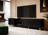 Cama RTV-skab PAFOS 200x42x52 Sort mat #3