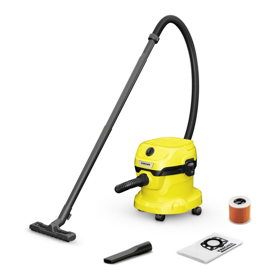 Krcher 1.628-009.0 stv-udsuger Sort, Gul 12 L 1000 W #1