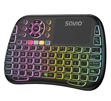 Savio SAVMKW-04 tastatur til mobil enhed QWERTY US engelsk USB Type-C Sort #7