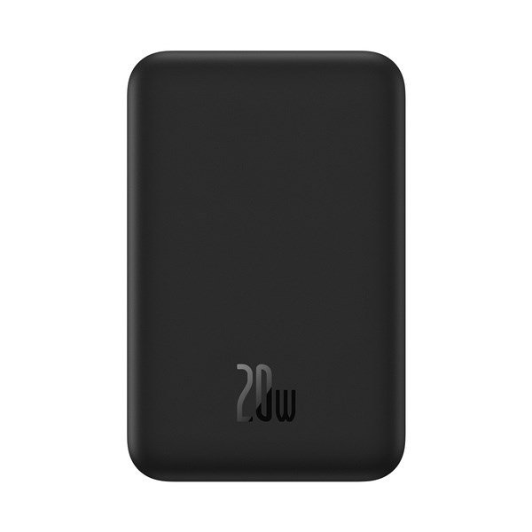 Baseus Magnetic Mini Powerbank Trdls opladning 20000 mAh 20 W Sort #1