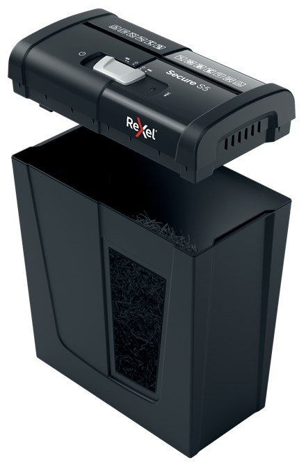 Rexel Secure S5 papirmakulator Stribe makulering 70 dB Sort #2