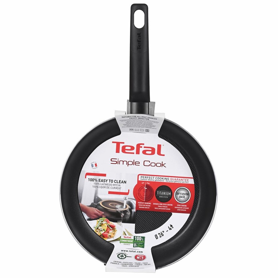Tefal B55605 Gryde til alle forml Rund #8