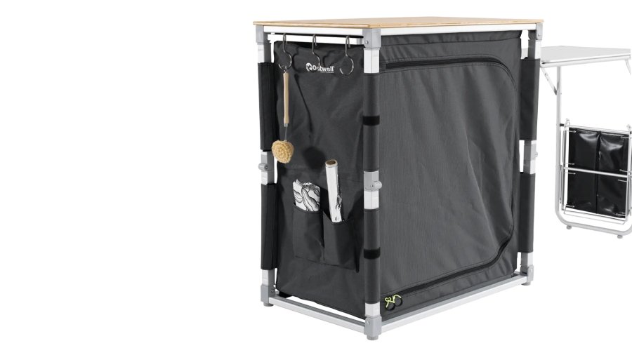 Outwell 531189 campingk�kken Sort, Gr�, Rustfrit st�l, Tr� Aluminium #2