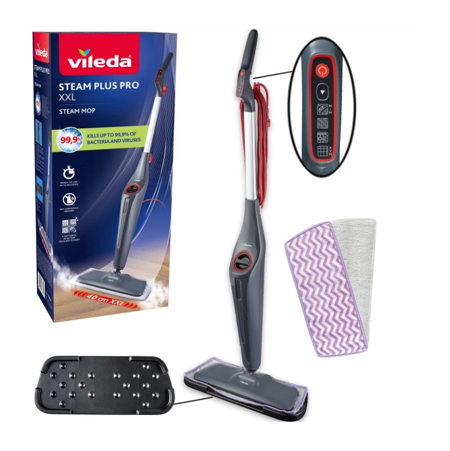 Vileda dampmoppe Steam Plus XXL Pro #1