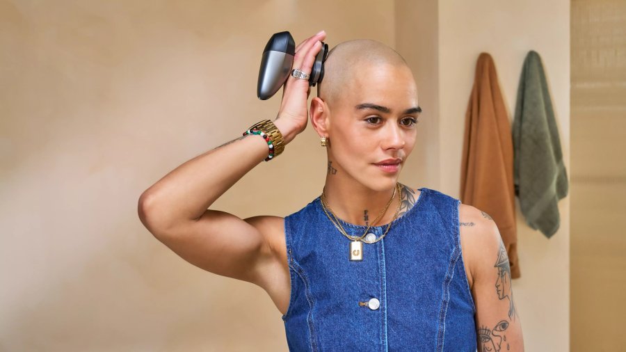 Philips 7000 series Head Shaver Pro HS7980/15 Avanceret shaver med 90 minutters driftstid #7