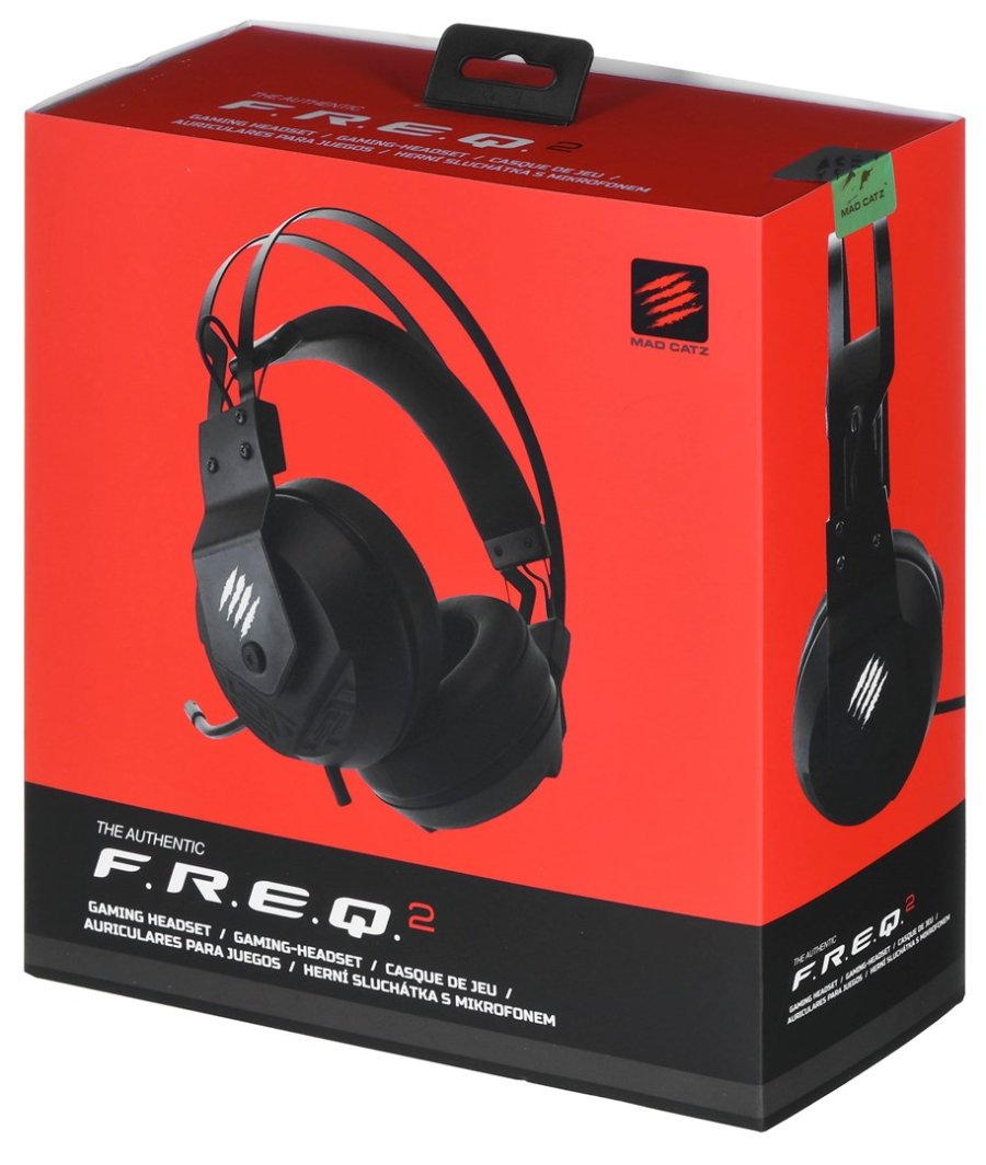 Mad Catz F.R.E.Q. 2 Headset Ledningsfrt Spil Sort #6