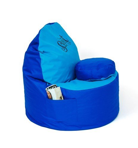 Puf GO GIFT Bl Oxford tejido antidesgarros 120 x 80 x 80 cm #2