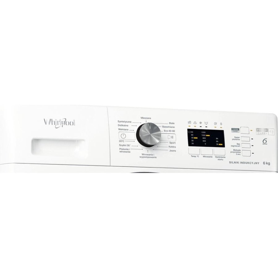 Whirlpool FFL 6238 B PL vaskemaskine Front-lsning 6 kg 1200 rpm Hvid #7